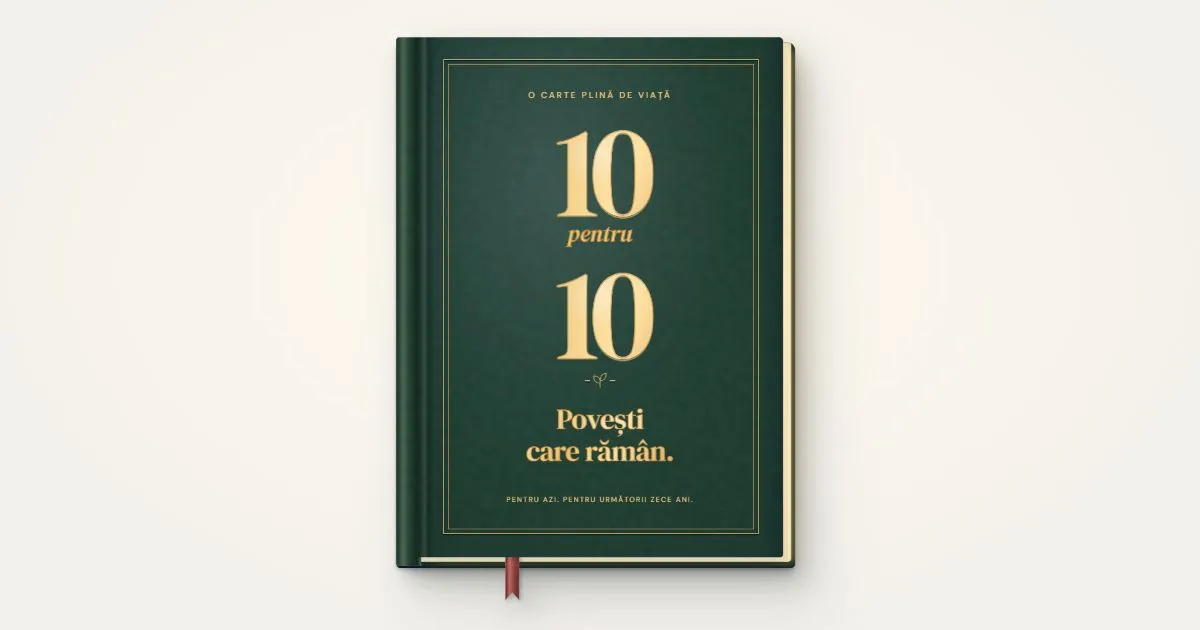 Cover of 10 pentru 10: Stories That Stay.